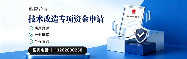 肇庆技术改造专项资金申报服务