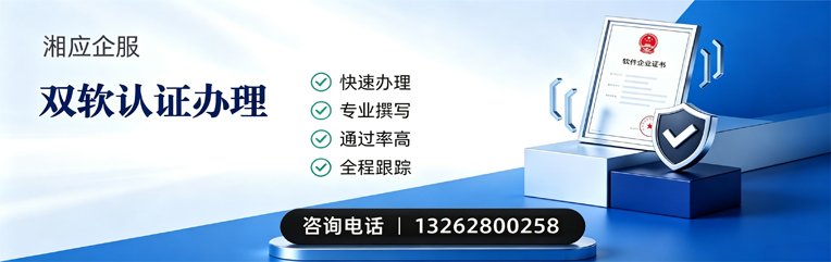肇庆双软认证申报服务